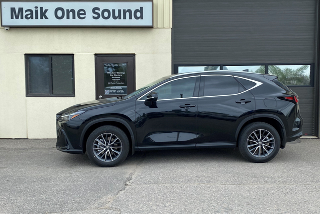 Lexus 2024 NX250 with professional window tint in North Bay